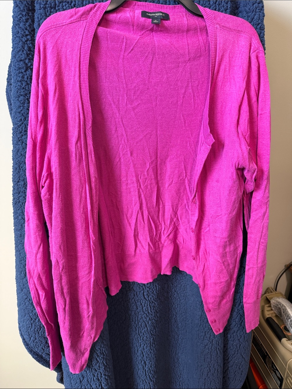 Banana Republic Pink Button-Up Women's Cardigan (101)